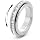 Sparkling Spinning Ring, Anxiety Rings Titanium Steel Spinner Fidget Band Rings for Women Cubic Zirconia Relieving Anxiety Wedding Promise Lucky Statement Ring Comfort Fit Size 5 to 12