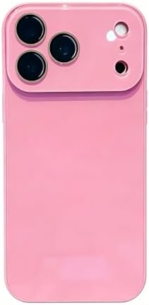 Luxury Crystal Texture Mobile Phone case, Skin-Feeling Solid Color Mobile Phone case Suitable for iPhone17/16/15/14/13promax Series,Mobile Phone Protective Cover (Blue, iPhone 16 Pro Max)