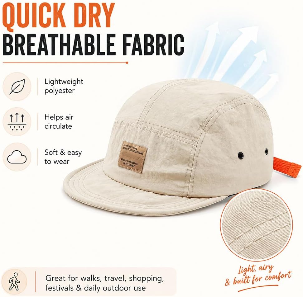 Vintage Japanese Streetwear Snapback Cap,Hip-Hop Inspired Quick Dry Breathable Baseball Casual Duckbill Cap